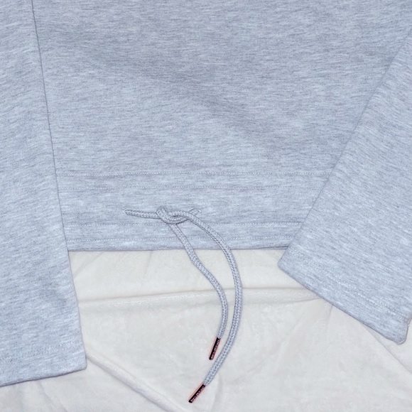 Sweaty Betty Grey Sweatshirt with Drawstring - Picture 2 of 4
